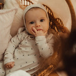 Lovely Littles The Printed Baby Gown - Rosa Blue - 