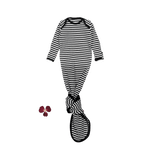 The Printed Baby Gown - Stripe - Sleeve, Black, One-piece garment, Design, Pattern | Everetts Place