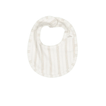 The Printed Bib - Mist Stripe - White, Bib, Baby & Toddler Clothing, Clothing | Everetts Place