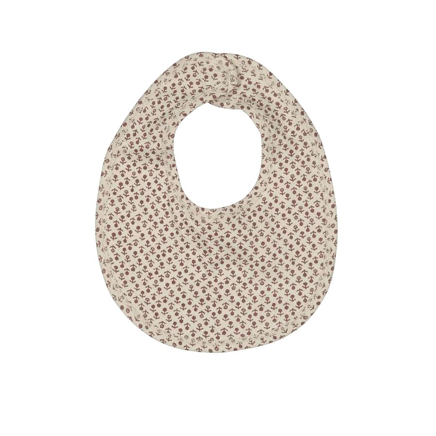 The Printed Bib - Quinn Pink - Bib, Creative arts, Pattern, Crochet, Polka dot | Everetts Place
