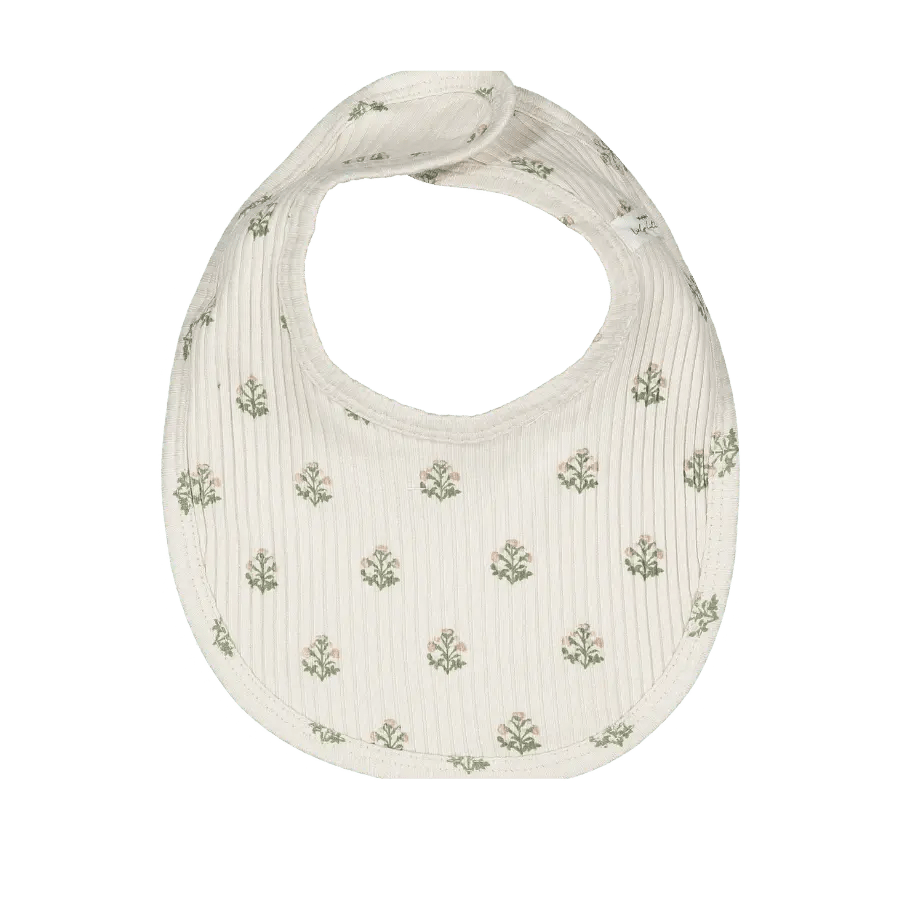 The Printed Bib - Zara Pink - White, Baby & Toddler Clothing, Bib, Clothing | Everetts Place