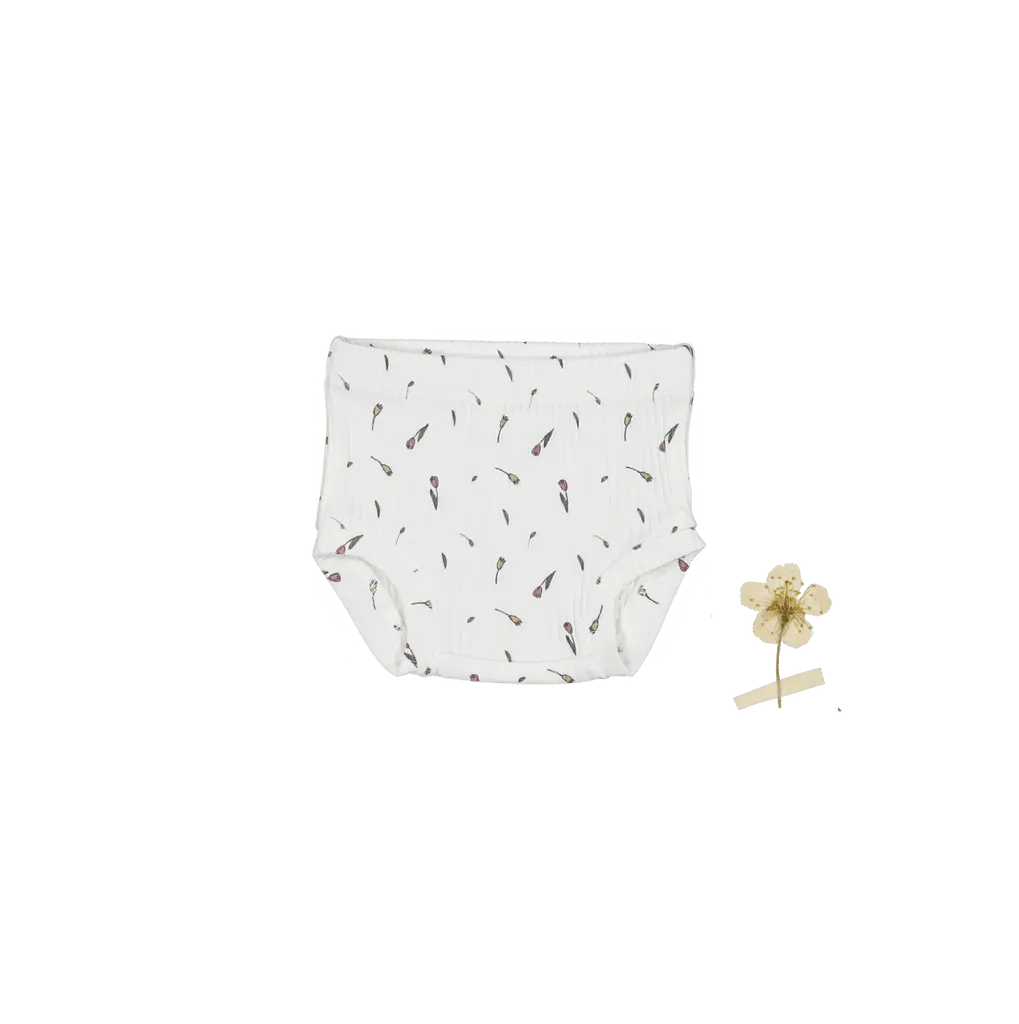 The Printed Bloomer - Tulip - White, Baby & Toddler Clothing, Undergarment, Diaper | Everetts Place