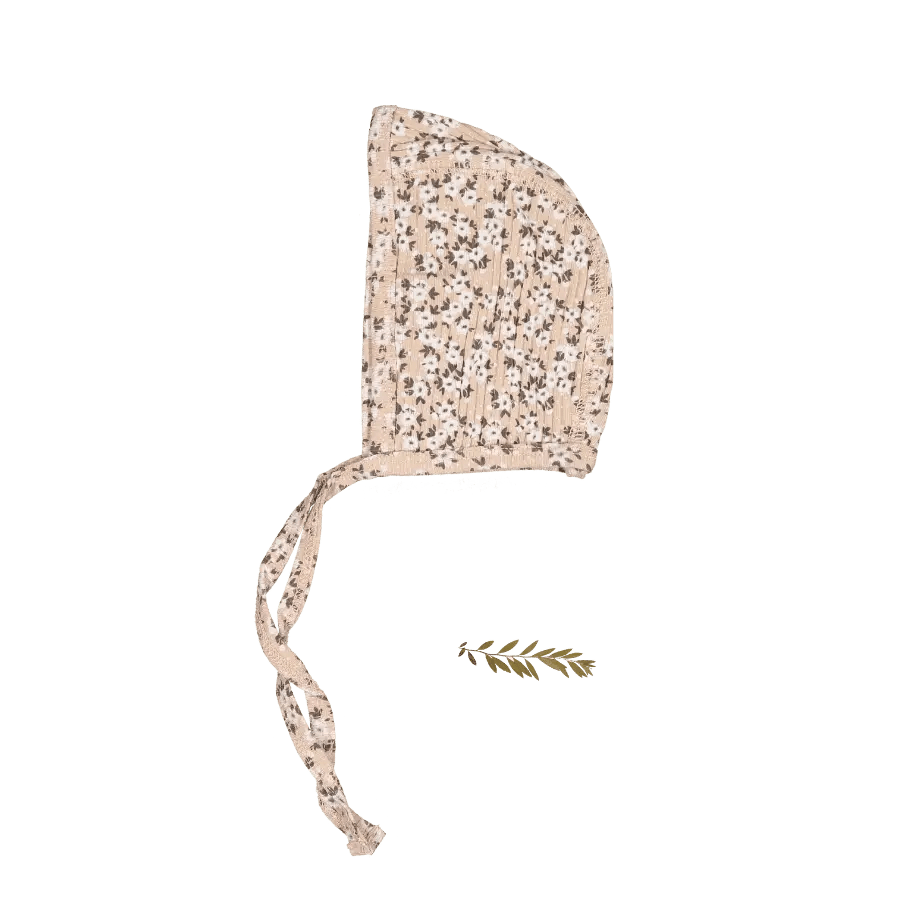 The Printed Bonnet -  Adelyn - Headgear, Headpiece, Headband, Pattern, Hat | Everetts Place