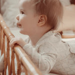 Lovely Littles The Printed Bonnet - Lattice Pink - 