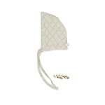 The Printed Bonnet - Lattice Pink - White, Headgear, Hat, Knit cap, Beanie | Everetts Place