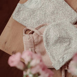 Lovely Littles The Printed Bonnet - Paige Pink - 