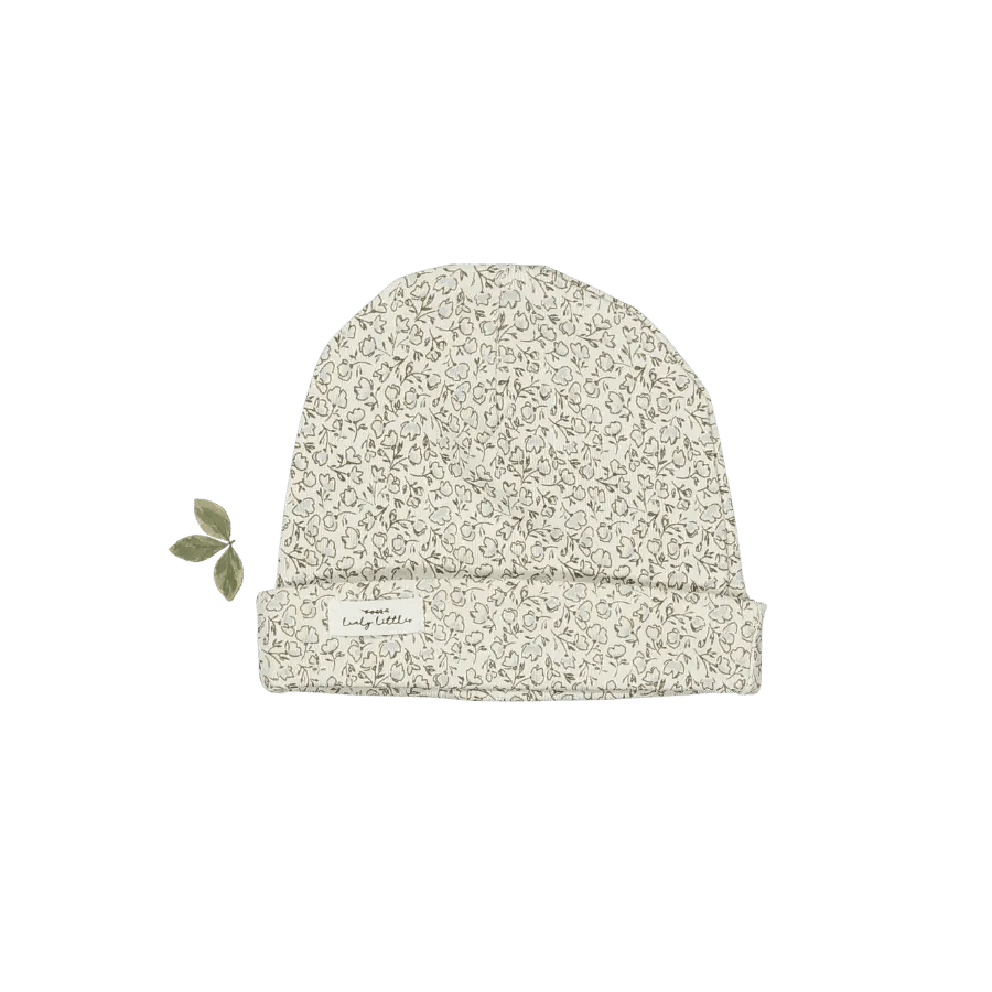 The Printed Hat - Paige Blue - Headgear, Knit cap, Beanie, Wool, Woolen | Everetts Place