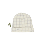 The Printed Hat - Sketch Grid - White, Plaid, Tartan, Knit cap, Hat | Everetts Place