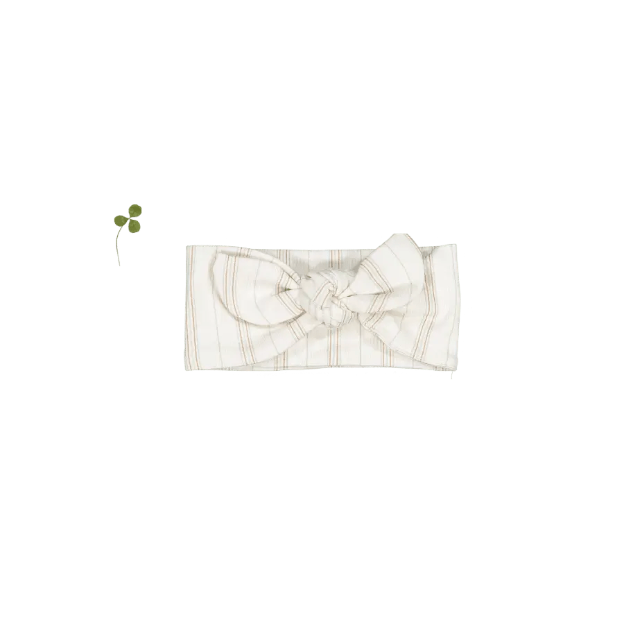Lovely Littles The Printed Headband - Mist Stripe - 