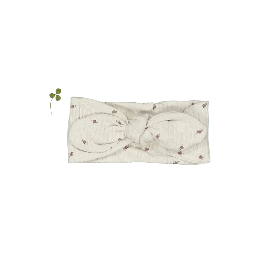 The Printed Headband - Rosa Pink - White, Linens, Pattern, Bowtie | Everetts Place