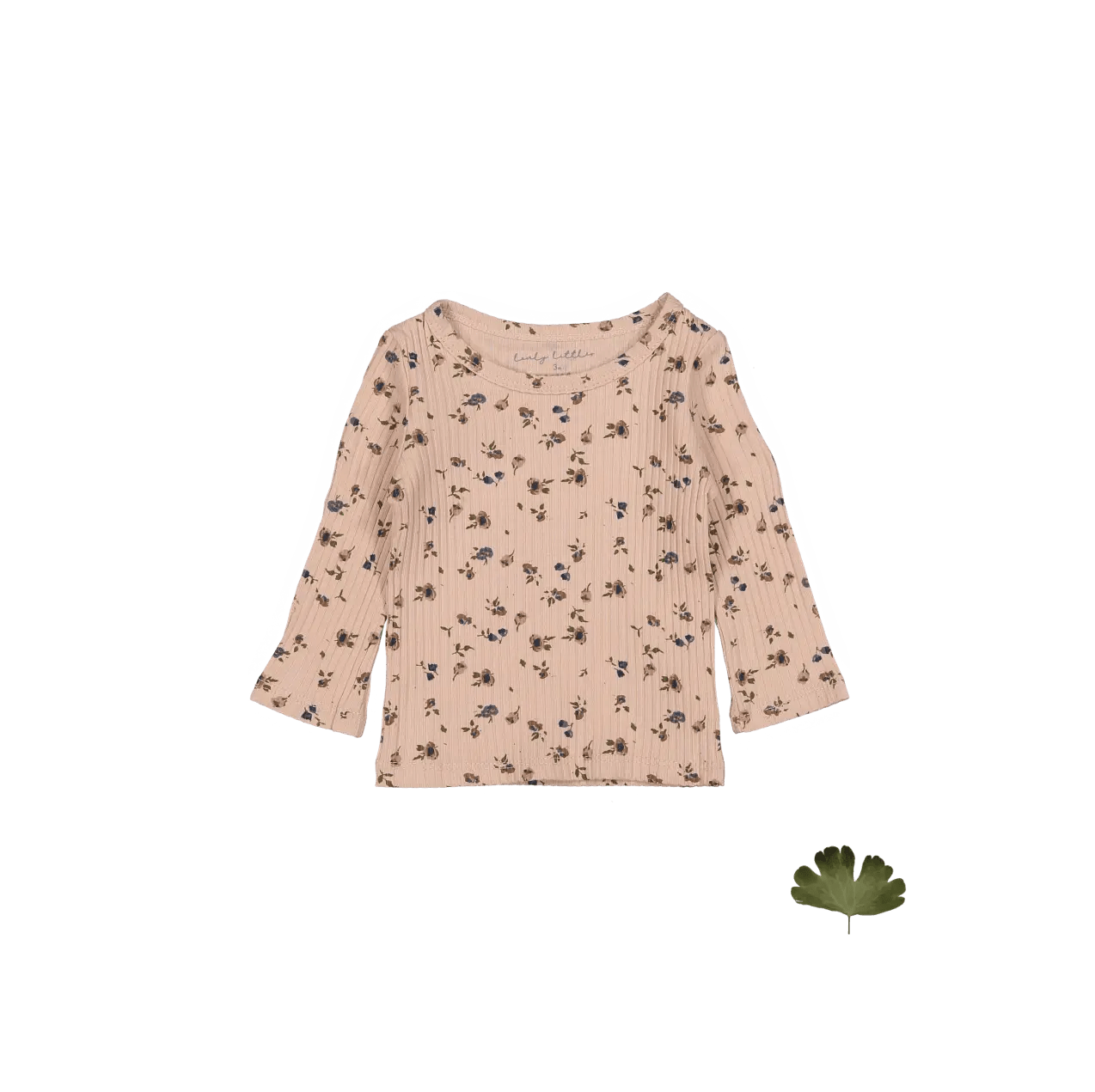 The Printed Long Sleeve Tee - Floral Blush - Sweater, Pattern, Top | Everetts Place