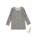 The Printed Long Sleeve Tee - Forest - Pattern, Clothing, Top | Everetts Place