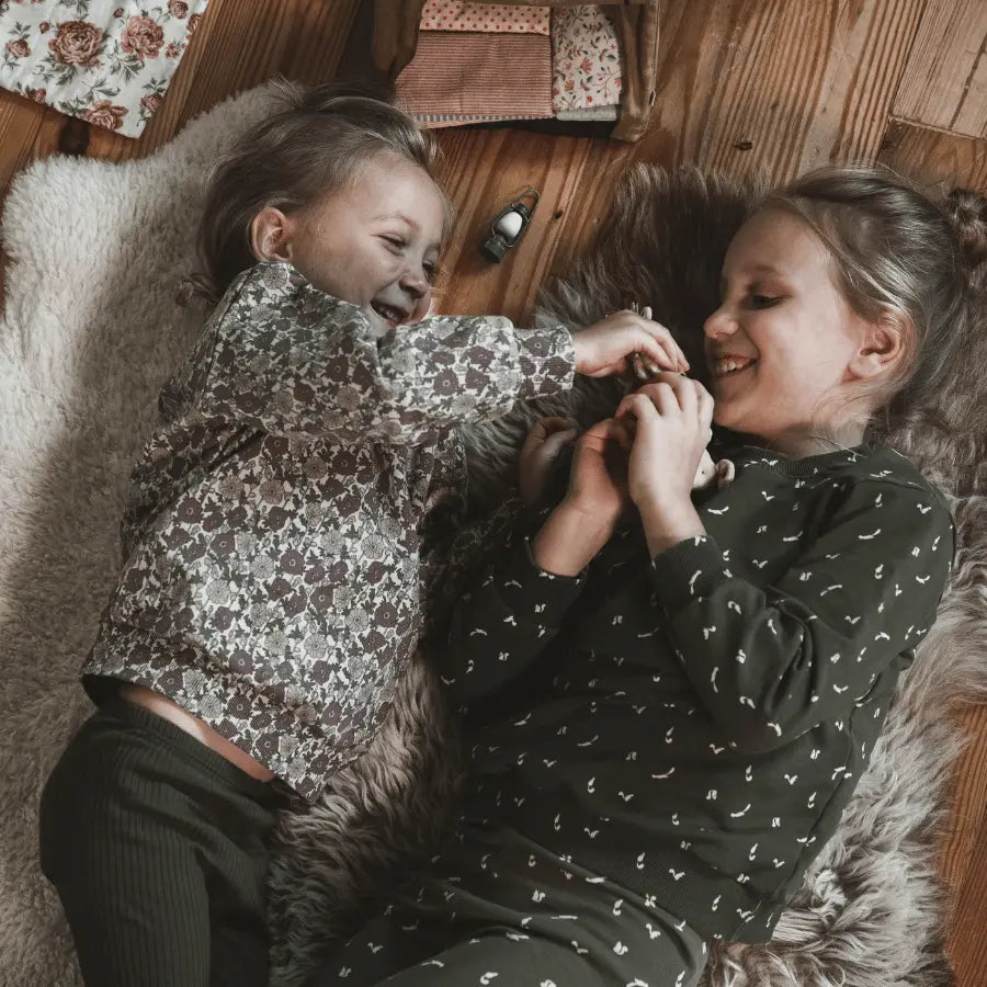 Lovely Littles The Printed Long Sleeve Tee - Squirrel - 