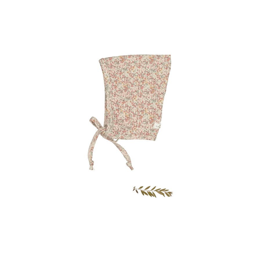 The Printed Pixie Bonnet - Mist Floral - Scarf, Linens, Stitch, Embellishment, Bag | Everetts Place