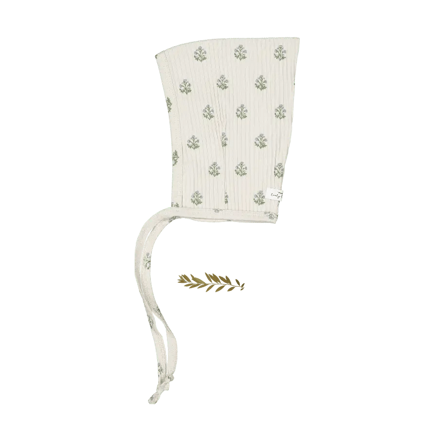 The Printed Pixie Bonnet - Zara Blue - White, Lighting | Everetts Place