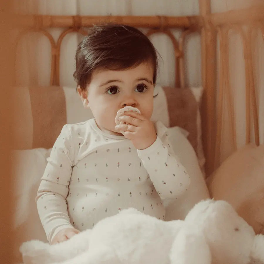 Lovely Littles The Printed Romper - Abby Pink - 