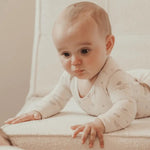 Lovely Littles The Printed Romper - Berry Blue - 