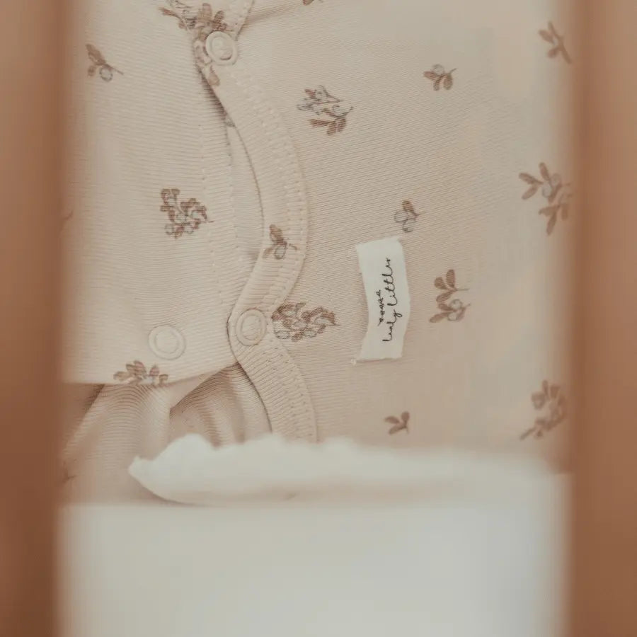 Lovely Littles The Printed Romper - Berry Blue - 