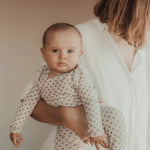 Lovely Littles The Printed Romper - Emma Mauve - 