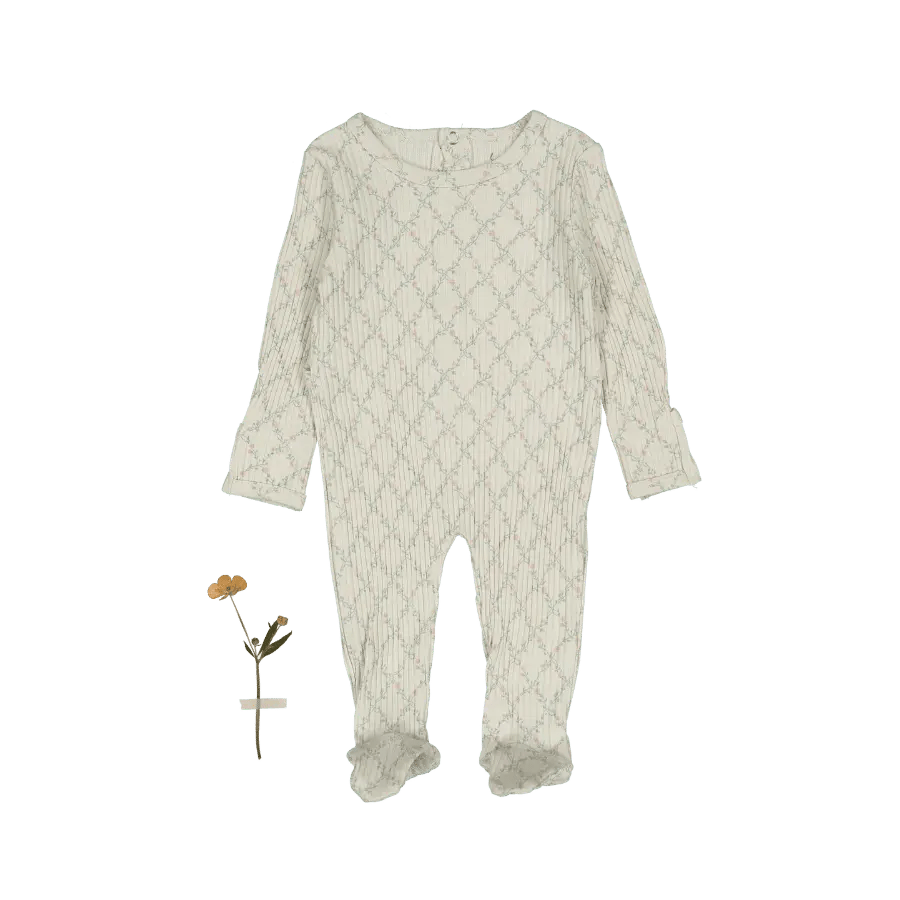 The Printed Romper - Lattice Pink - Baby & Toddler Clothing, Child, Clothing | Everetts Place