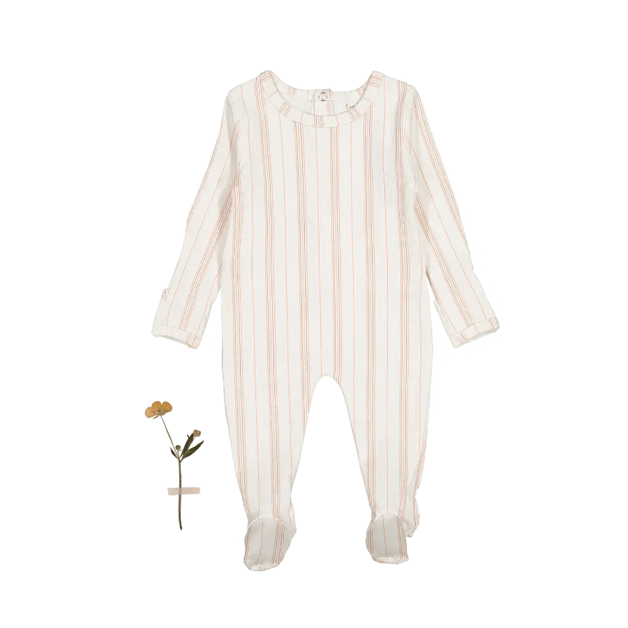 The Printed Romper - Rose Stripe - Baby & Toddler Clothing, One-piece garment, Clothing | Everetts Place