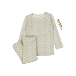 The Printed Set - Paige Blue - Sleeve, Textile, Long-sleeved T-shirt, Pattern, Pajamas | Everetts Place