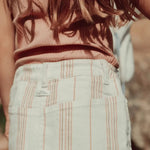 Lovely Littles The Printed Short Sleeve Tee - Rose Stripe - 