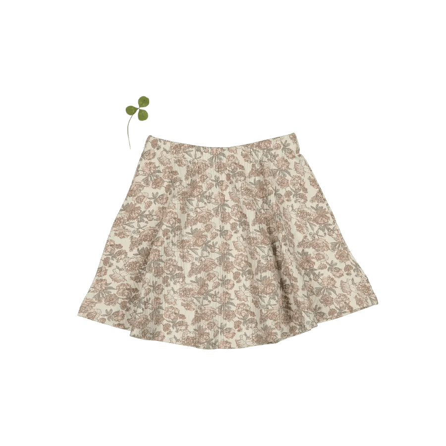 The Printed Skirt - Delilah - Textile, Skort, A-line, Pattern, Tennis Skirt | Everetts Place
