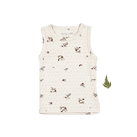 The Printed Tank - Vintage Floral - Sleeveless shirt, White, Baby & Toddler Clothing, Undershirt, Active Tank | Everetts Place
