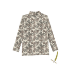 Lovely Littles The Printed Turtleneck - Magnolia - 