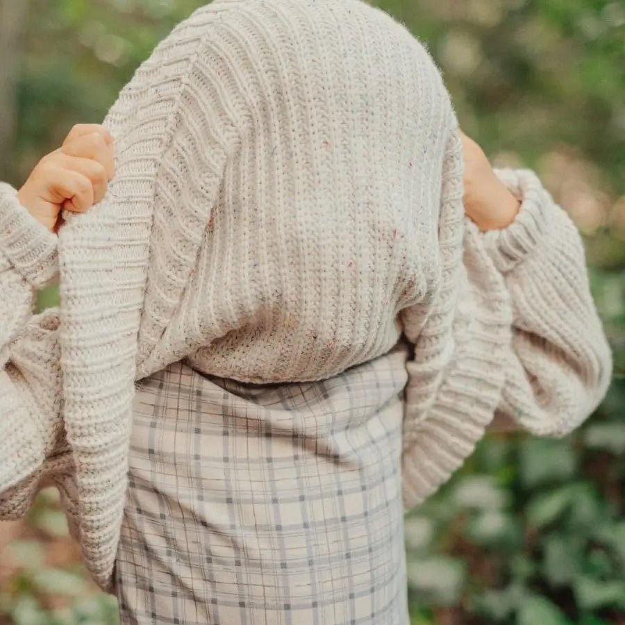 Lovely Littles The Printed Turtleneck - Tartan - 
