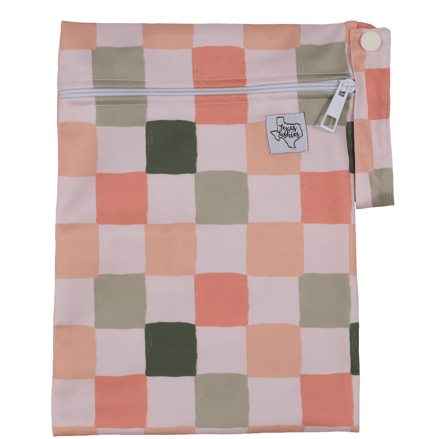 The Quick Trip Wet Dry Bag 10 Inches by 7 Inches Ideal for Cloth Diapers Texas Tushies