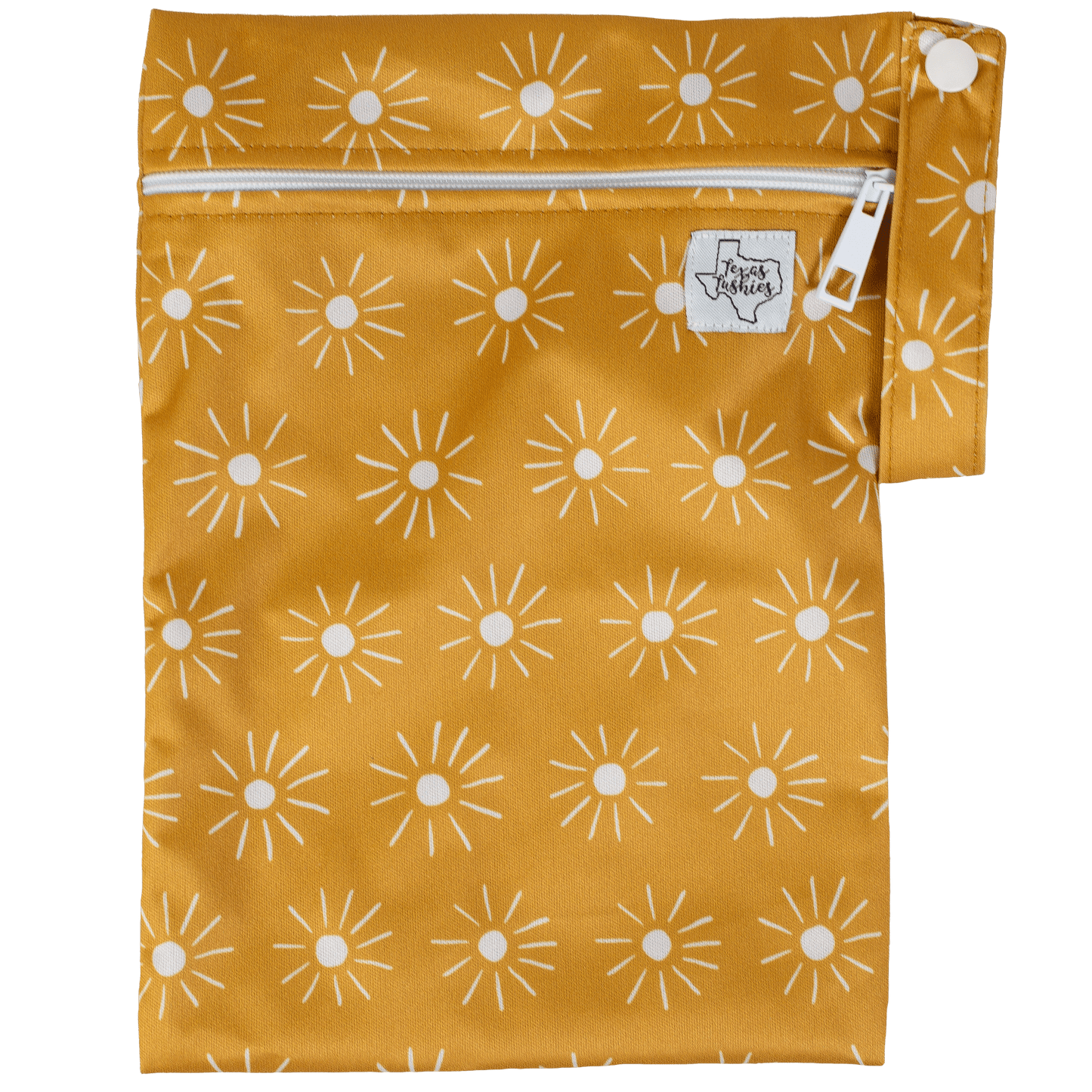 The Quick Trip Wet Dry Bag 10 Inches by 7 Inches Ideal for Cloth Diapers Texas Tushies