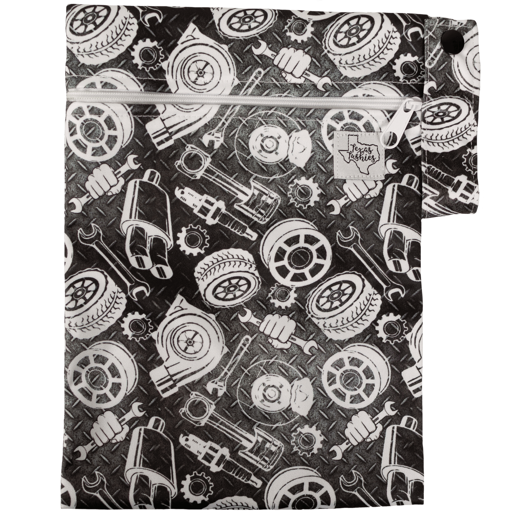 Texas Tushies Quick Trip Wet Dry Bag with Compact Design for Busy Parents on the Go - Baby & Toddler > Diapering > Diaper Wet Bags Wet Bag