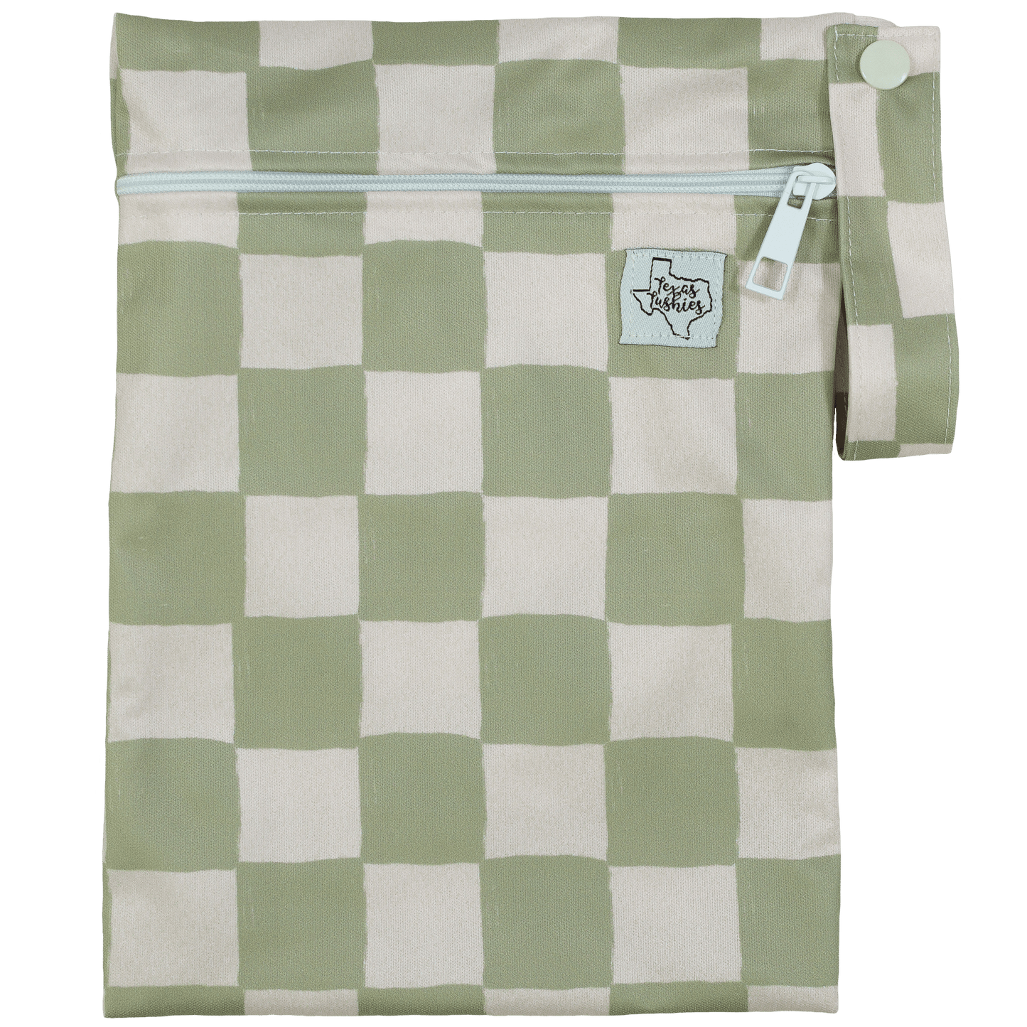 The Quick Trip Wet Dry Bag 10 Inches by 7 Inches Ideal for Cloth Diapers Texas Tushies