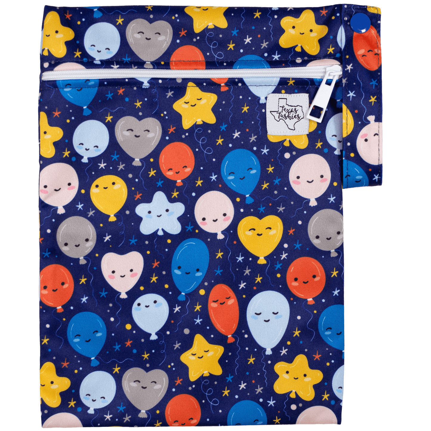 The Quick Trip Wet Dry Bag 10 Inches by 7 Inches Ideal for Cloth Diapers Texas Tushies