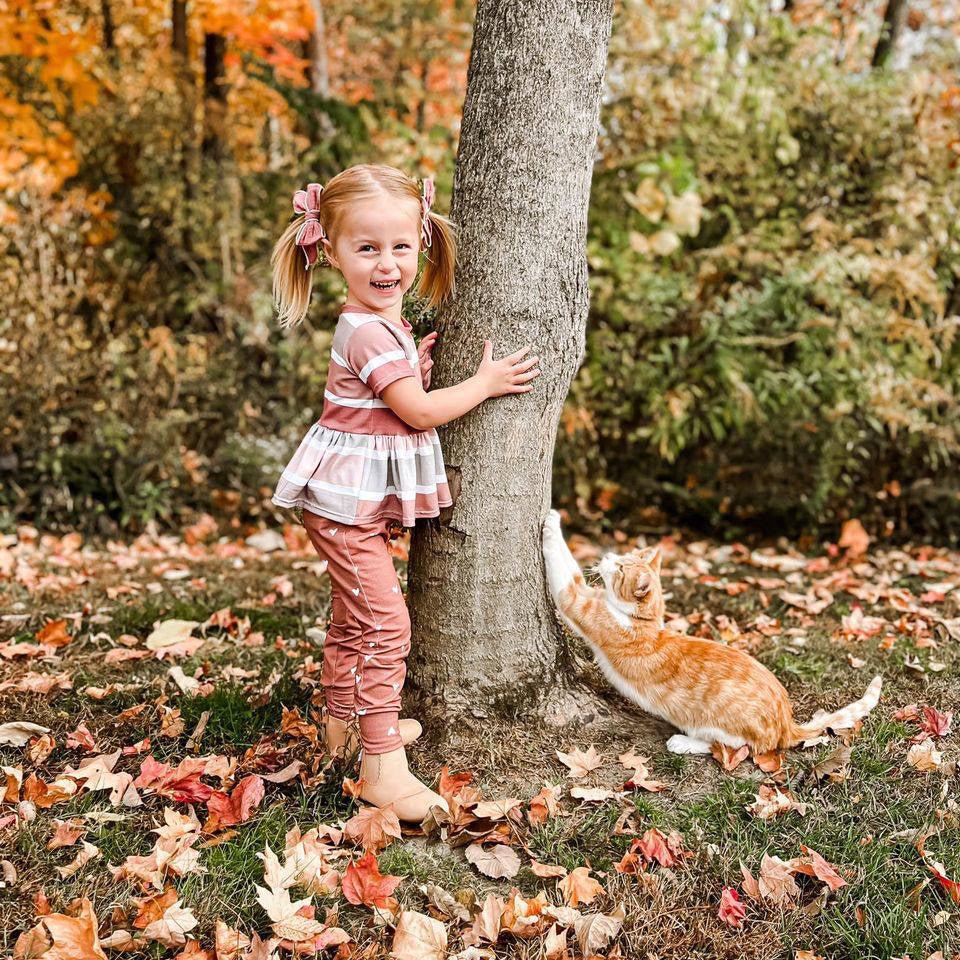 Little Love Bug Co. The Reagan blush pink soft sole baby shoes.