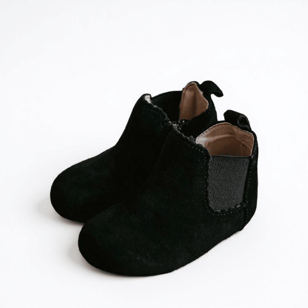 Little Love Bug Co. Reagan soft sole leather baby moccasins