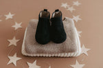 Little Love Bug Co. The Reagan Barefoot Boots with Easy Zipper for Comfortable Fit - 