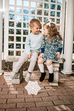 Little Love Bug Co. The Reagan Barefoot Boots with Easy Zipper for Comfortable Fit - 