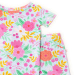Raising Mama The Second - Skin 2 - Piece Short Sleeve Pajama | Flower PowerEveretts Place