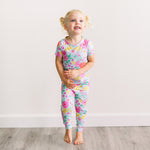 Raising Mama The Second - Skin 2 - Piece Short Sleeve Pajama | Flower PowerEveretts Place