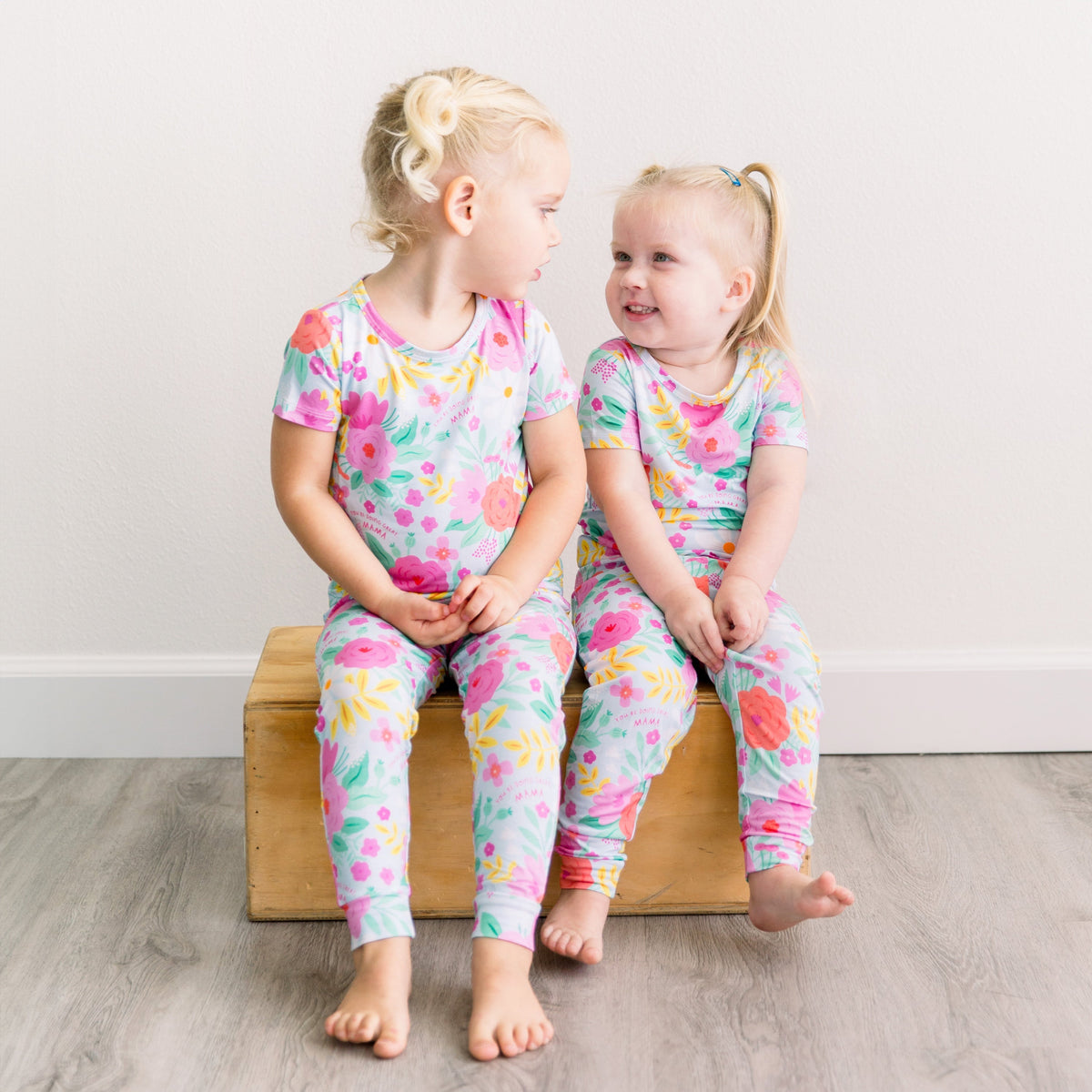 Raising Mama The Second - Skin 2 - Piece Short Sleeve Pajama | Flower PowerEveretts Place
