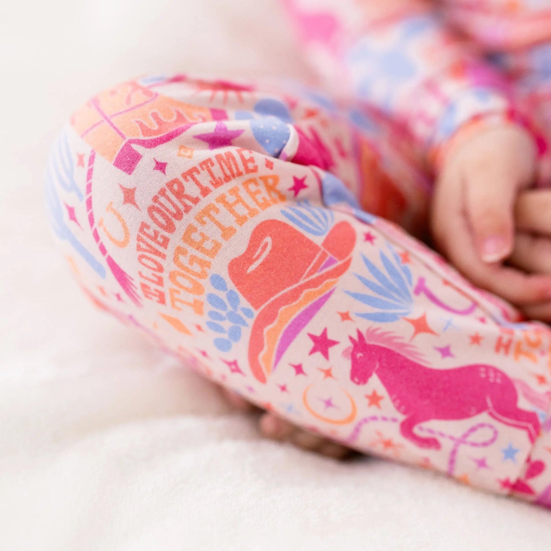 Raising Mama The Second - Skin 2 - Piece Short Sleeve Pajama | Saddle Up - 