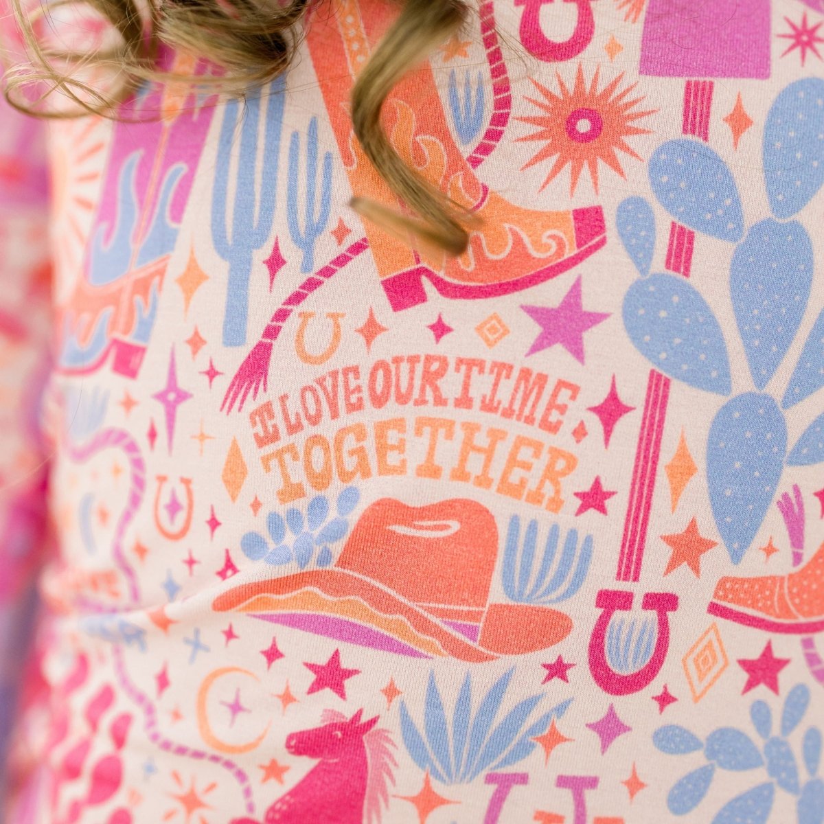 Raising Mama The Second - Skin 2 - Piece Short Sleeve Pajama | Saddle Up - 