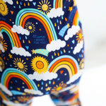 Raising Mama The Second - Skin Convertible Romper | Here Comes the Sunshine (Blue) - 