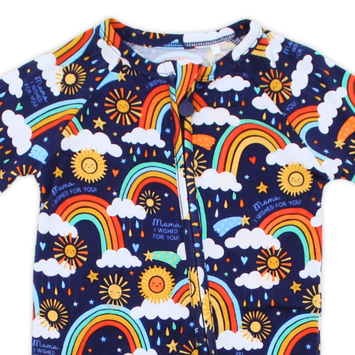 Raising Mama The Second - Skin Convertible Romper | Here Comes the Sunshine (Blue)Everetts Place