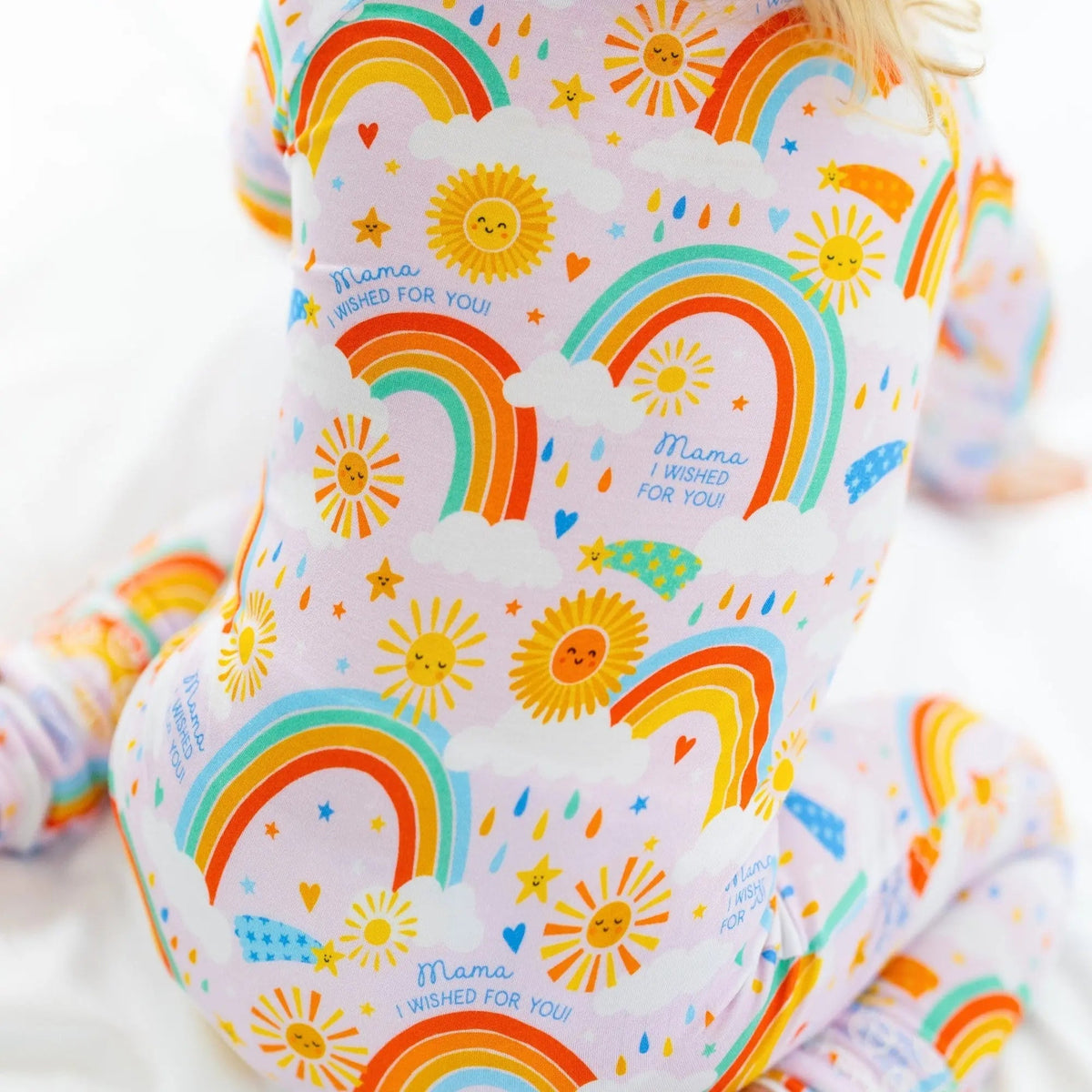 Raising Mama The Second - Skin Convertible Romper | Here Comes the Sunshine (Pink) - 
