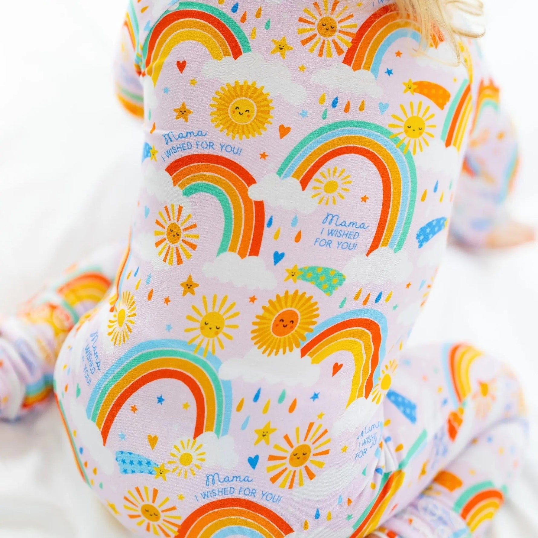 Raising Mama The Second - Skin Convertible Romper | Here Comes the Sunshine (Pink) - 
