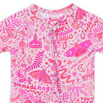 Raising Mama The Second - Skin Convertible Romper | Mystic Mama (Pink) - 